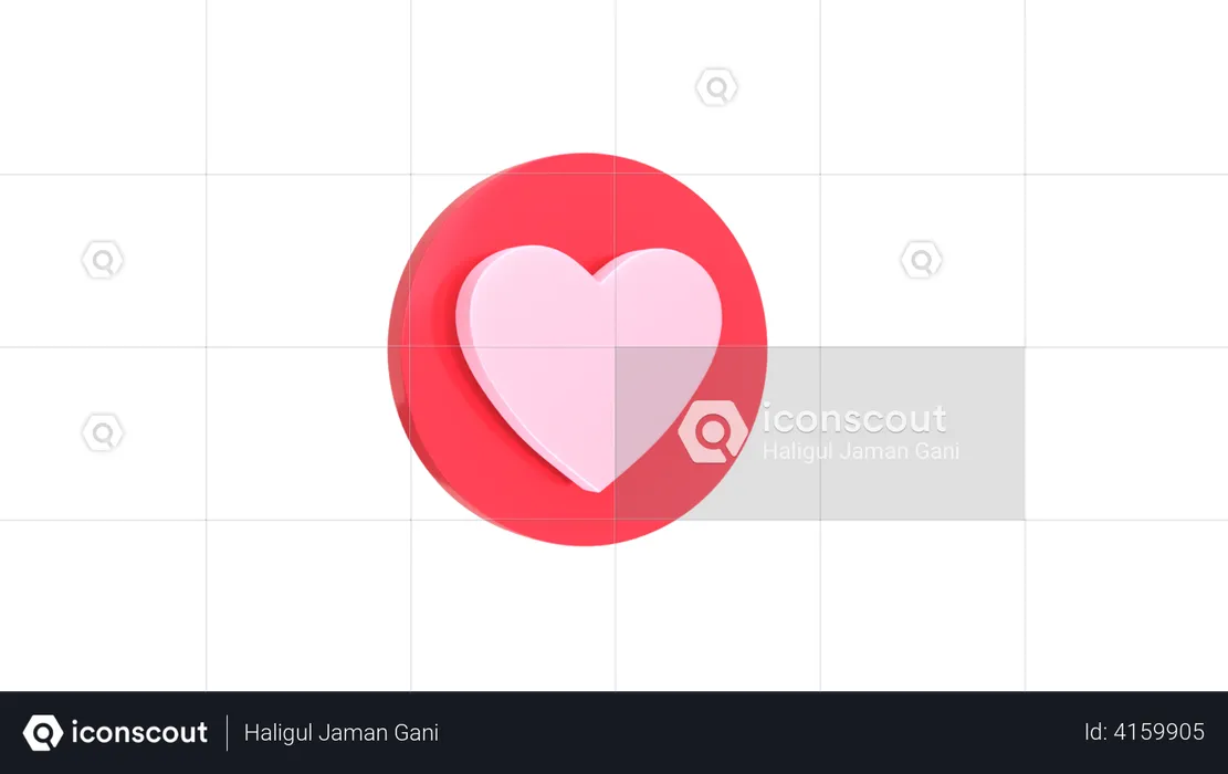 Corazón  3D Illustration