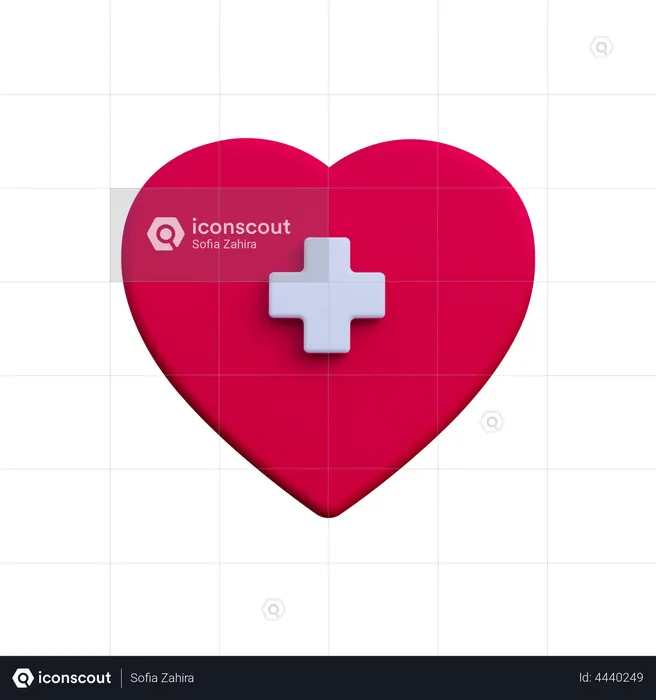 Corazón  3D Illustration
