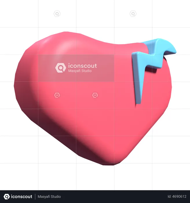 Corazón  3D Illustration