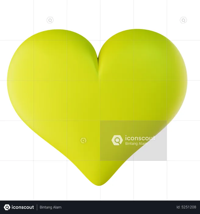 Corazón  3D Icon