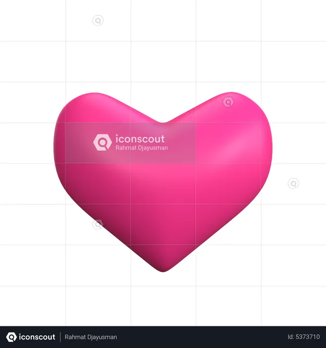 Corazón  3D Icon