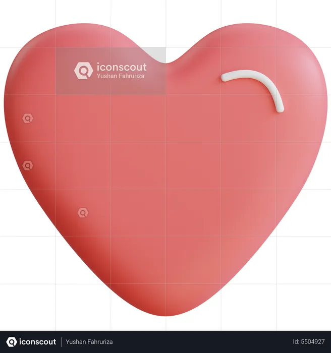 Corazón  3D Icon