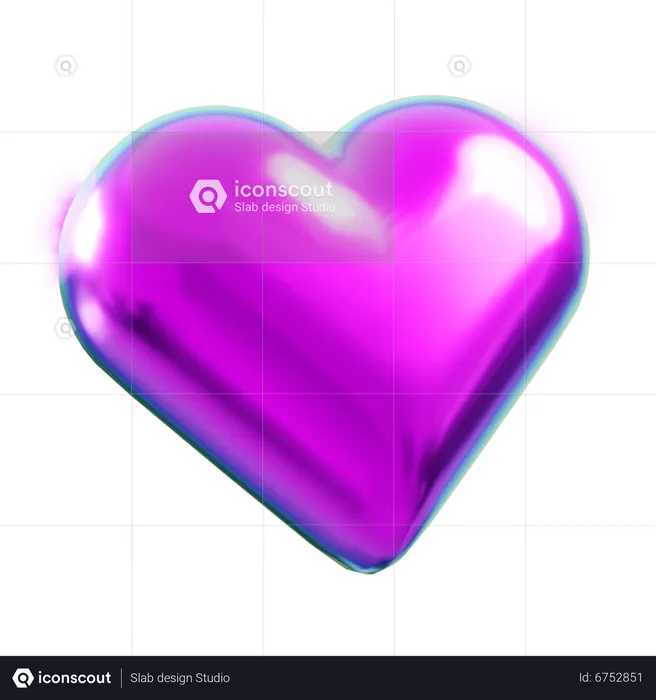 Corazón  3D Icon