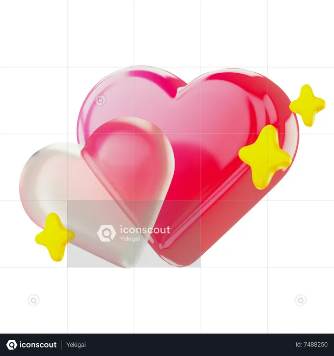 Corazón  3D Icon