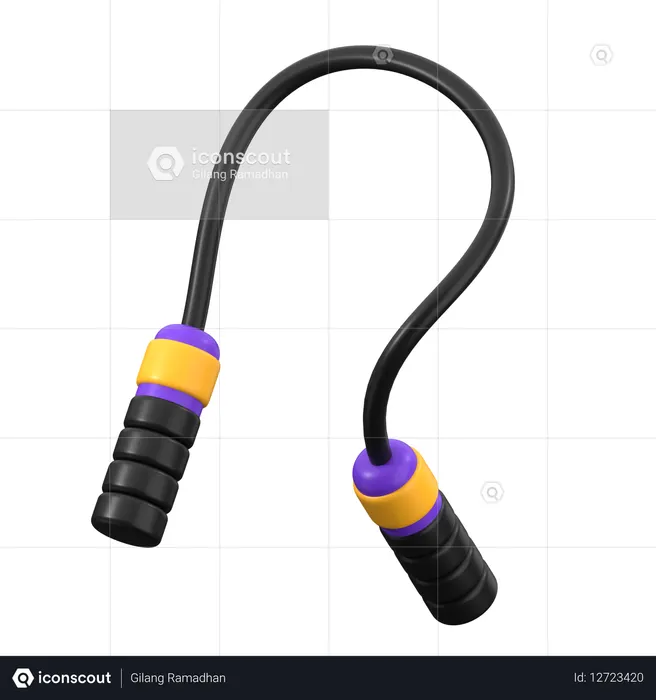 Corde à sauter  3D Icon