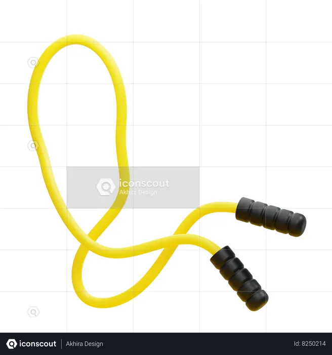 Corde à sauter  3D Icon