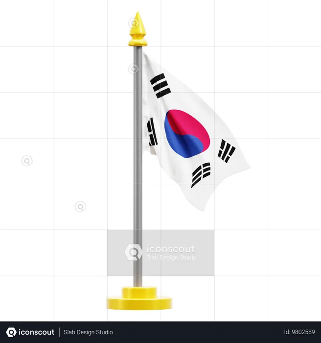 Coreano  3D Icon