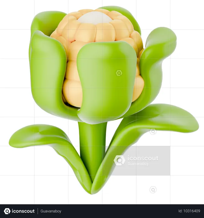 Corn  3D Icon