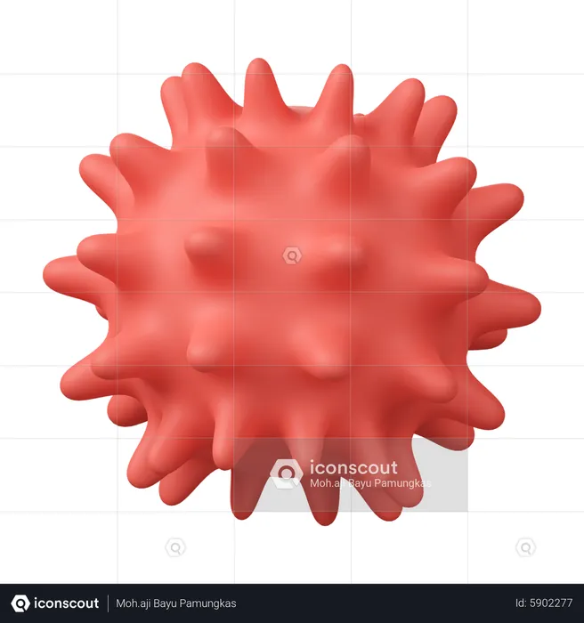 Coronavirus  3D Icon