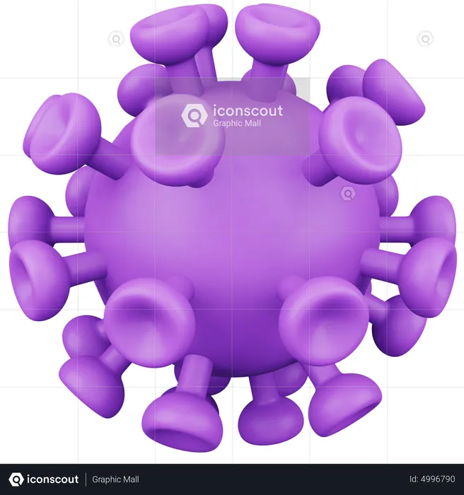 Coronavirus  3D Icon