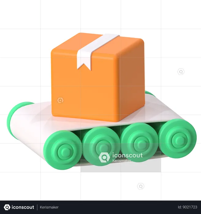 Correia transportadora  3D Icon