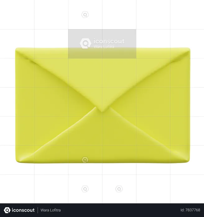 Correo  3D Icon