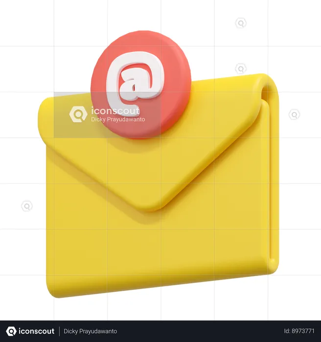 Correo electrónico  3D Icon