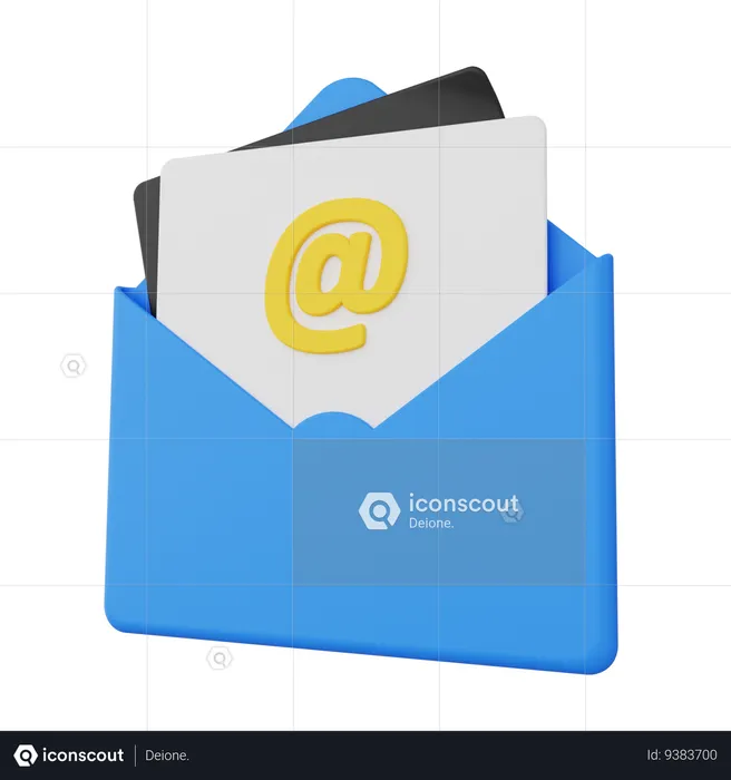 Correo electrónico  3D Icon