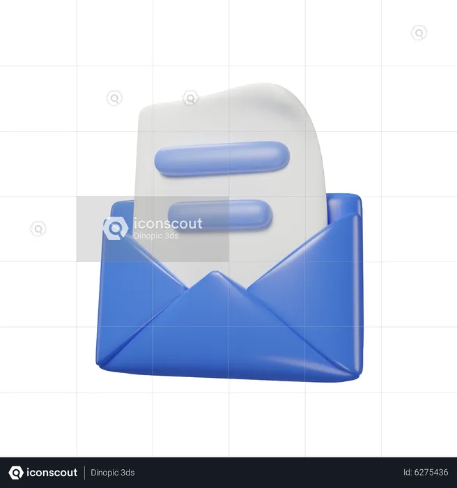 Correo electrónico  3D Icon