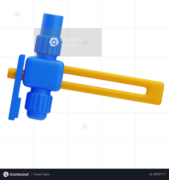 Cortador de bússola  3D Icon