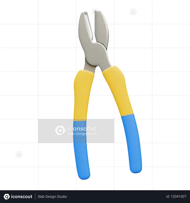Cortador de cables  3D Icon
