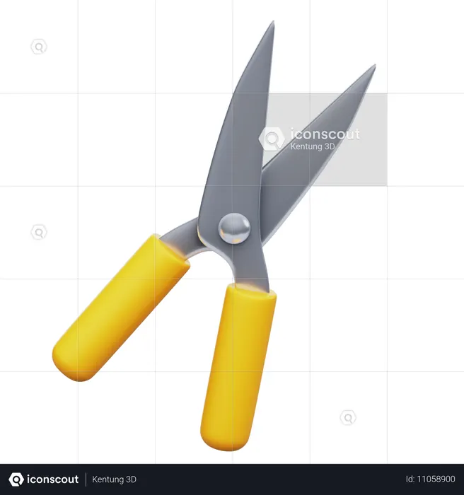 Cortador de hierba  3D Icon