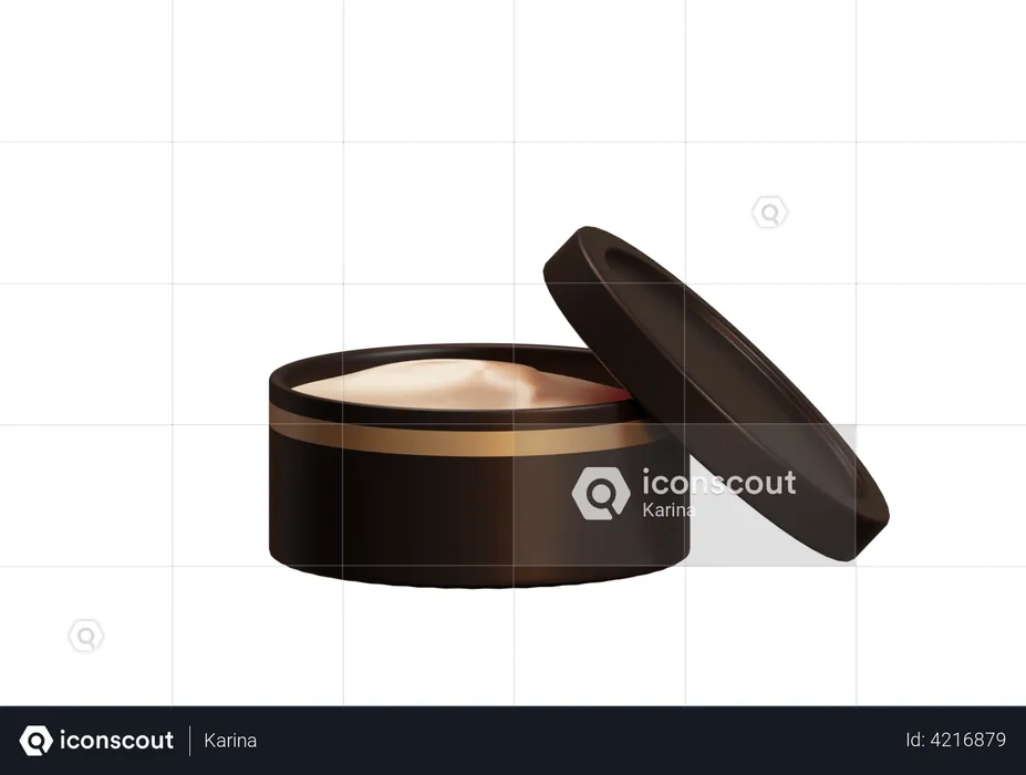 Cosmetic Cream  3D Illustration