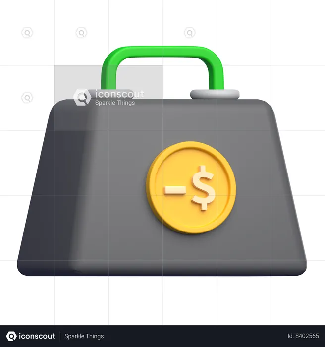 Cost  3D Icon