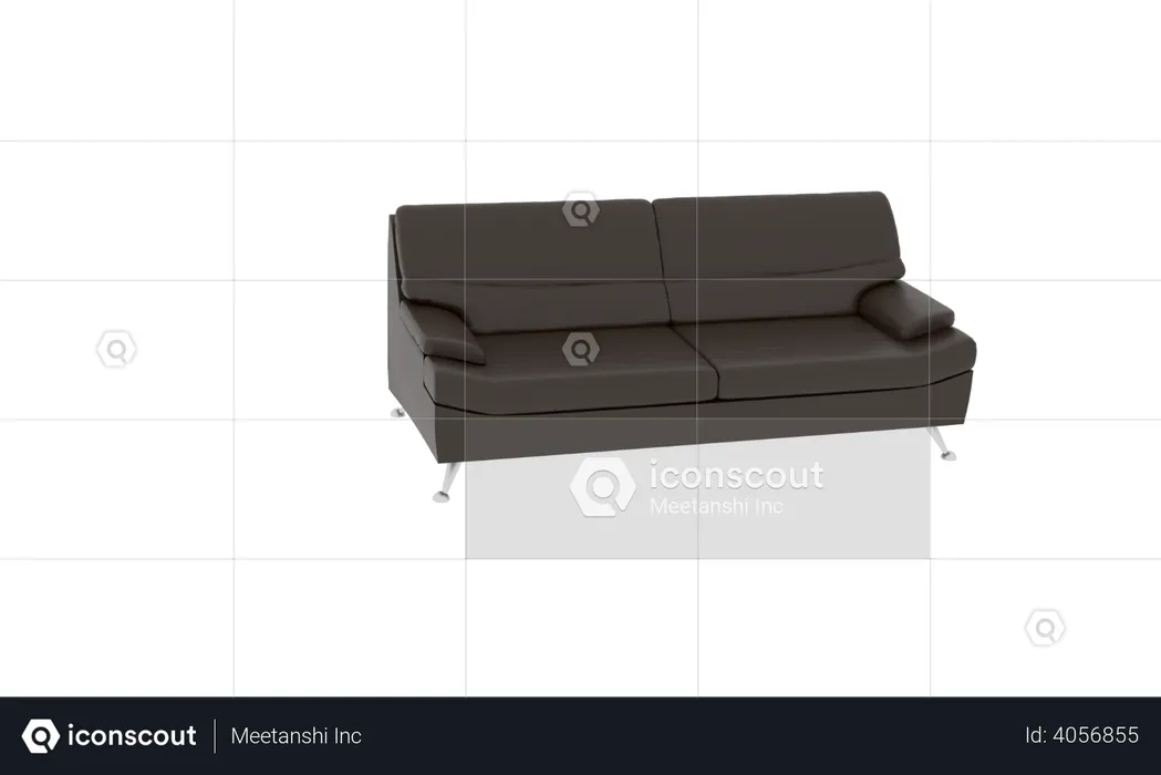 Couch  3D Illustration