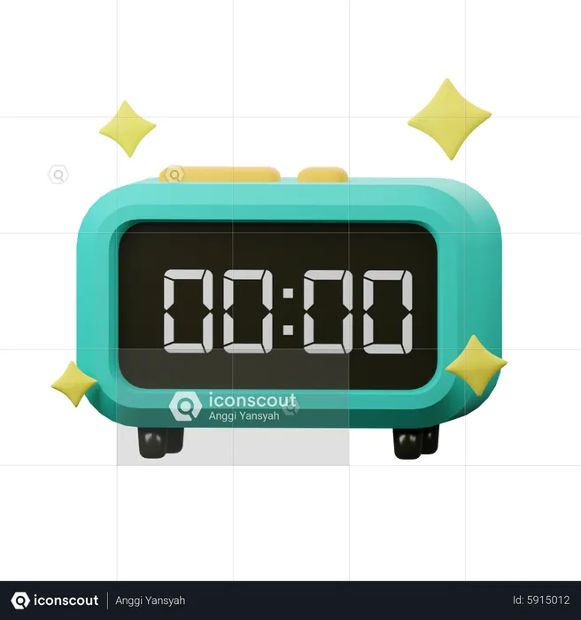 Countdown  3D Icon