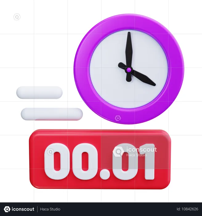 Countdown Timer  3D Icon