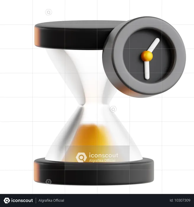 Countdown Timer  3D Icon