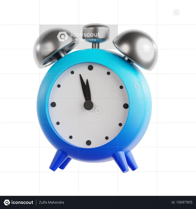 Countdown-Uhr  3D Icon