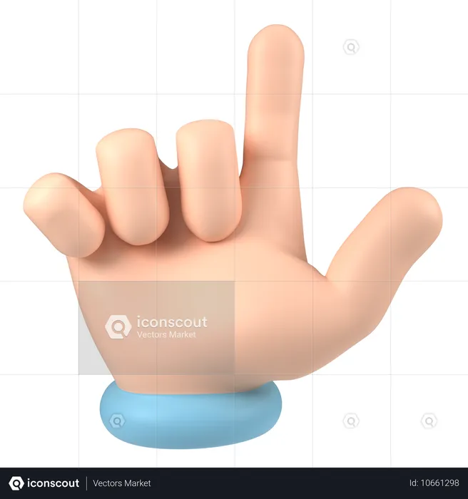 Counting  3D Icon