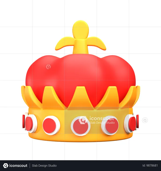 Couronne  3D Icon