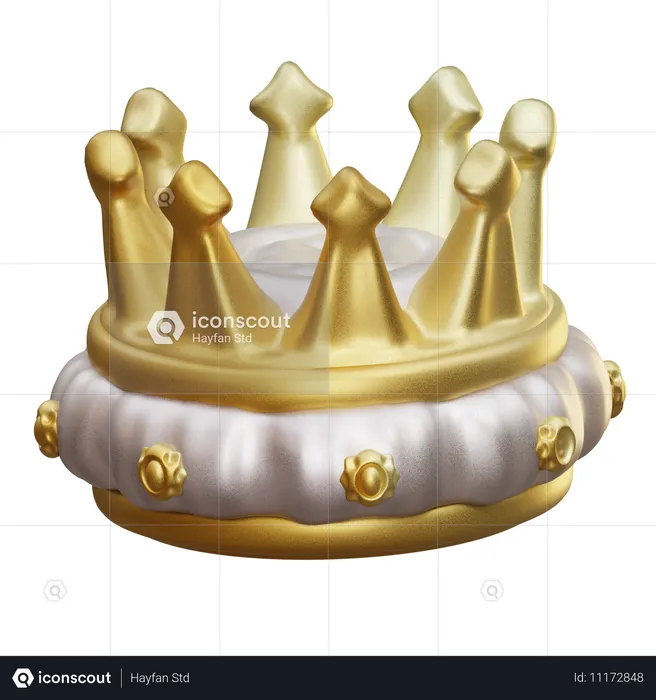 Couronne  3D Icon