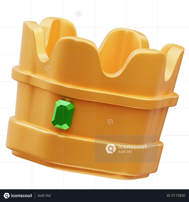 Couronne  3D Icon