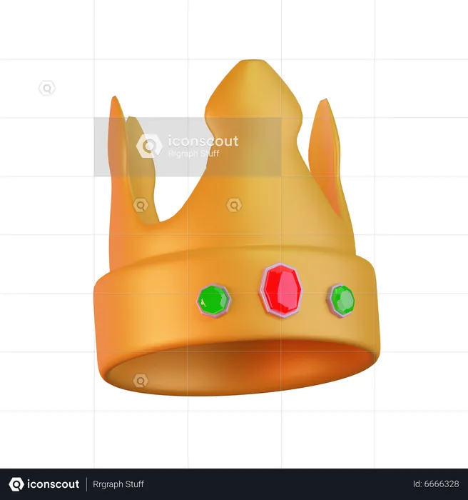 Couronne  3D Icon