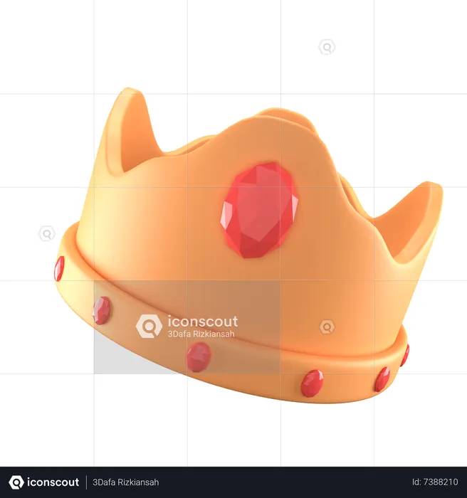 Couronne  3D Icon