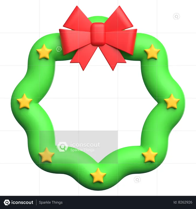 Guirlande de Noël  3D Icon