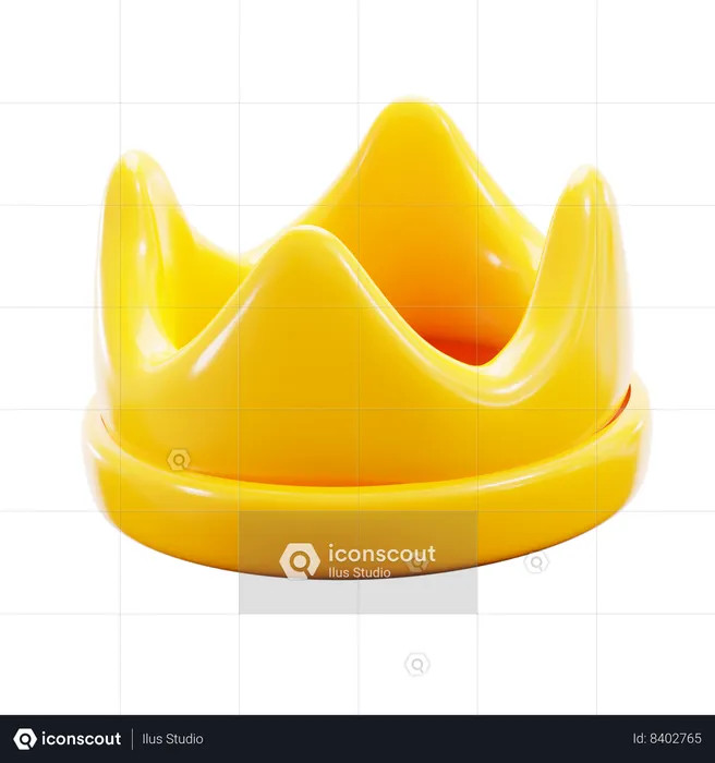 Couronne du roi  3D Icon