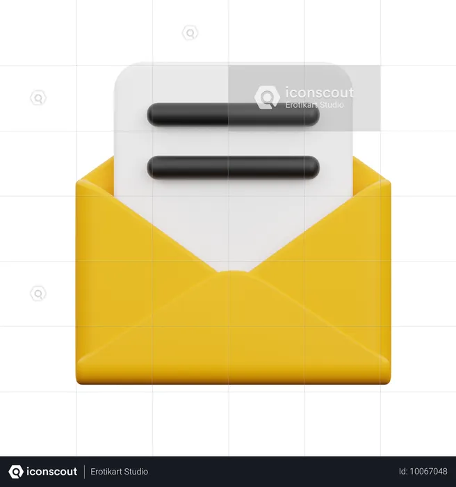 E-mail  3D Icon