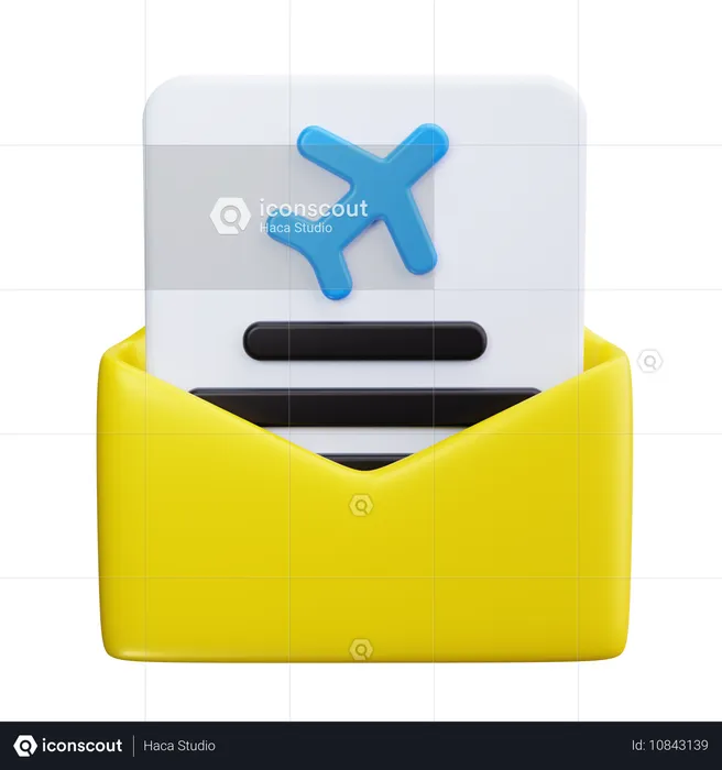 Par mail  3D Icon