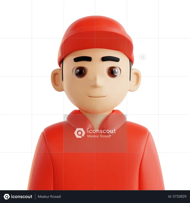 Avatar de courrier  3D Icon