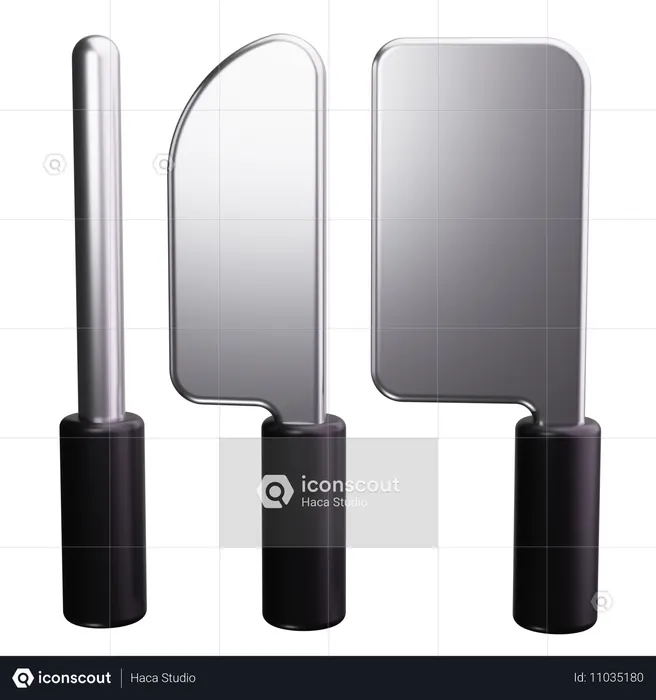 Couteau de chef  3D Icon