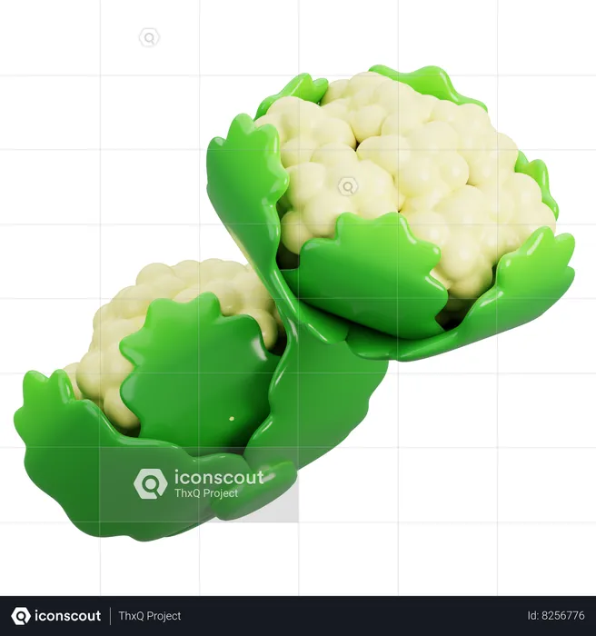 Couve-flor  3D Icon