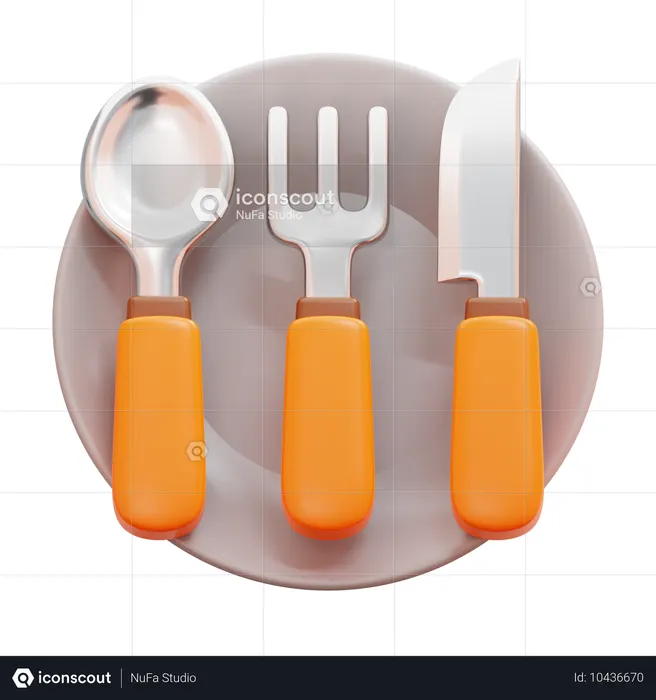 Coutellerie  3D Icon