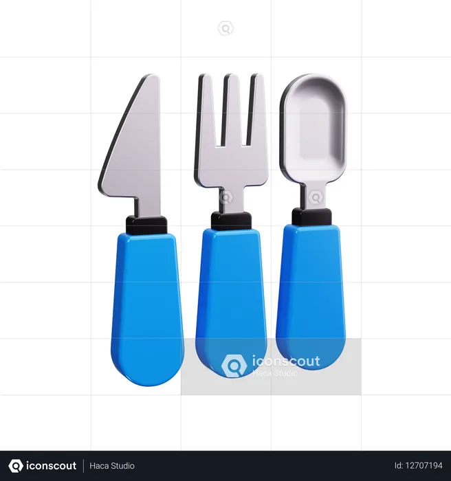 Coutellerie  3D Icon