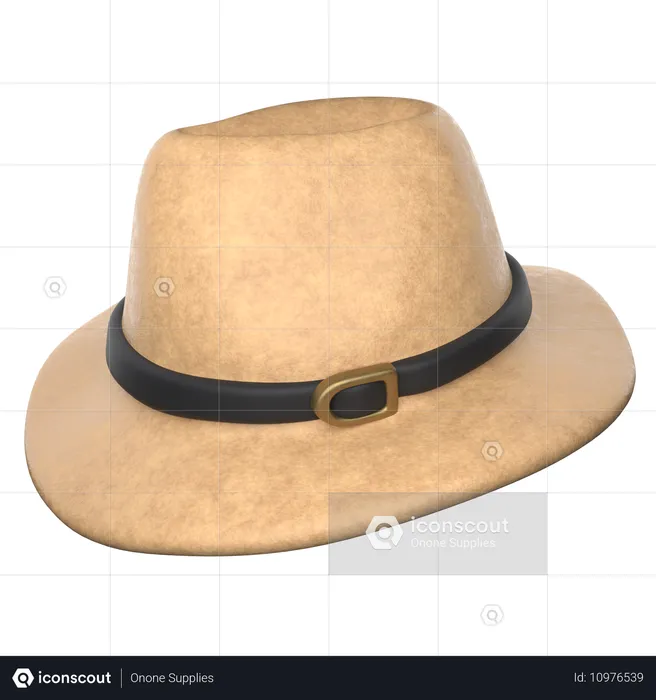 Cowboy Hat  3D Icon