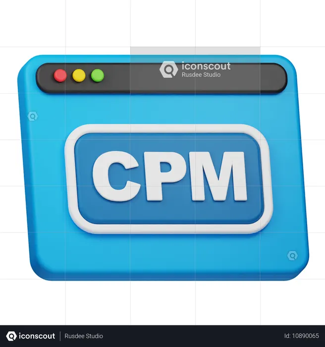 Cpm Website  3D Icon