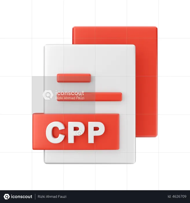 Cpp File  3D Illustration