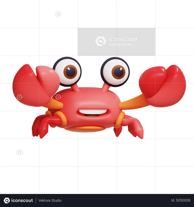 Crabs  3D Icon
