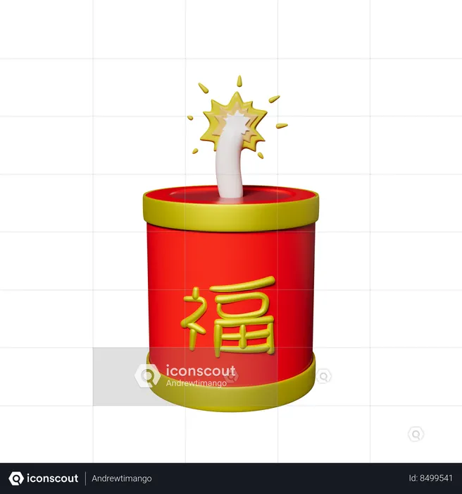 Craquelins chinois  3D Icon