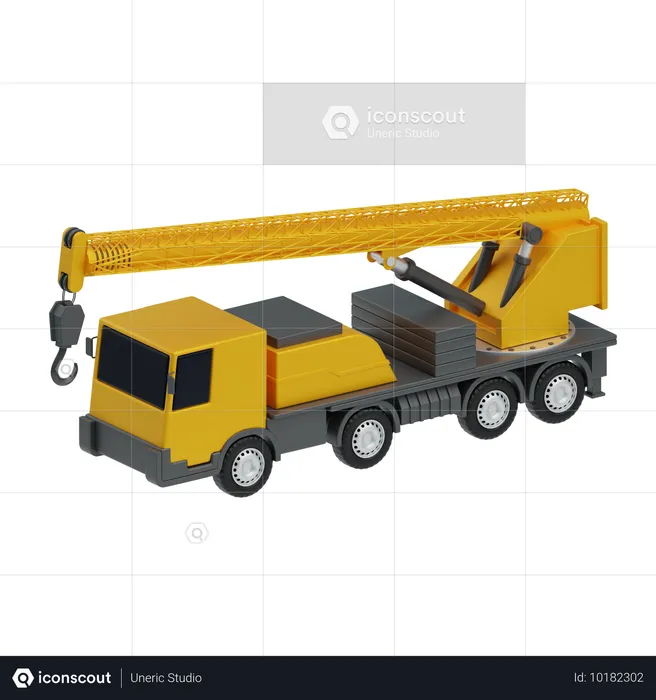 Crane  3D Icon